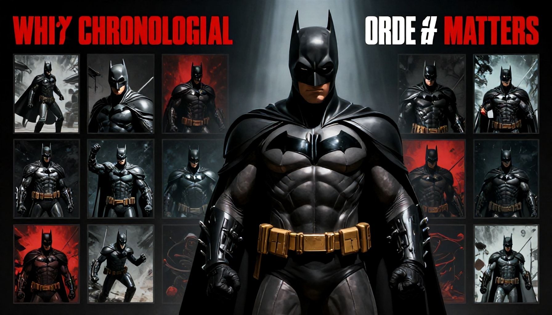 Why Chronological Order Matters for the Ultimate Batman Experience*