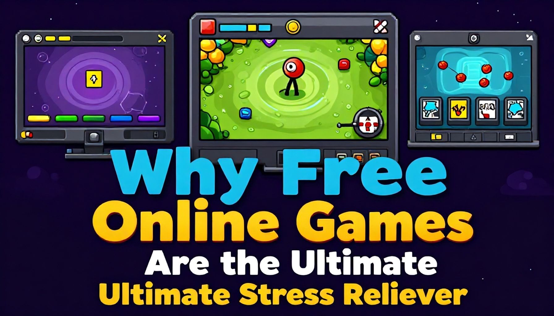 Top Free Online Games for Fun & Entertainment 4 Why Free Online Games Are the Ultimate Stress Reliever*