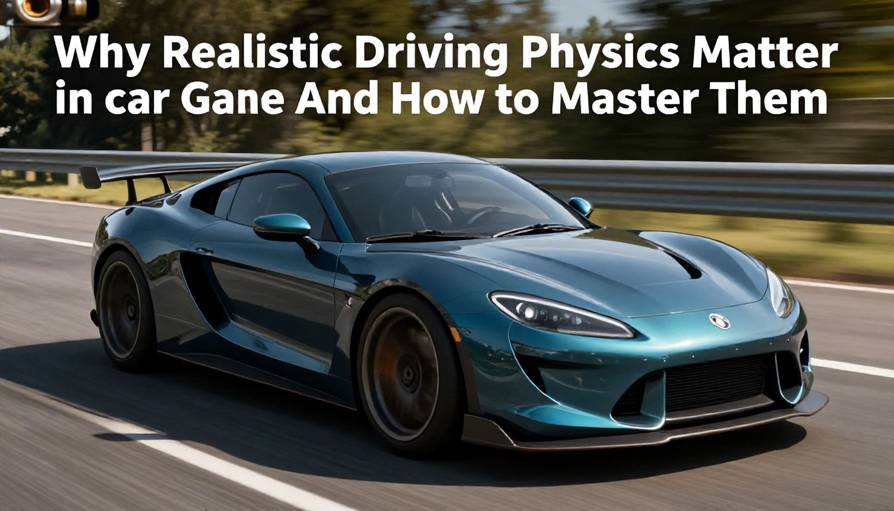 Why Realistic Driving Physics Matter in Car Games (And How to Master Them)*