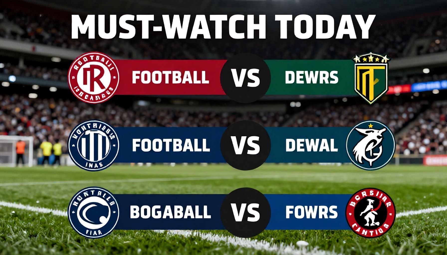 Why These 6 Football Games Are Must-Watch Today*