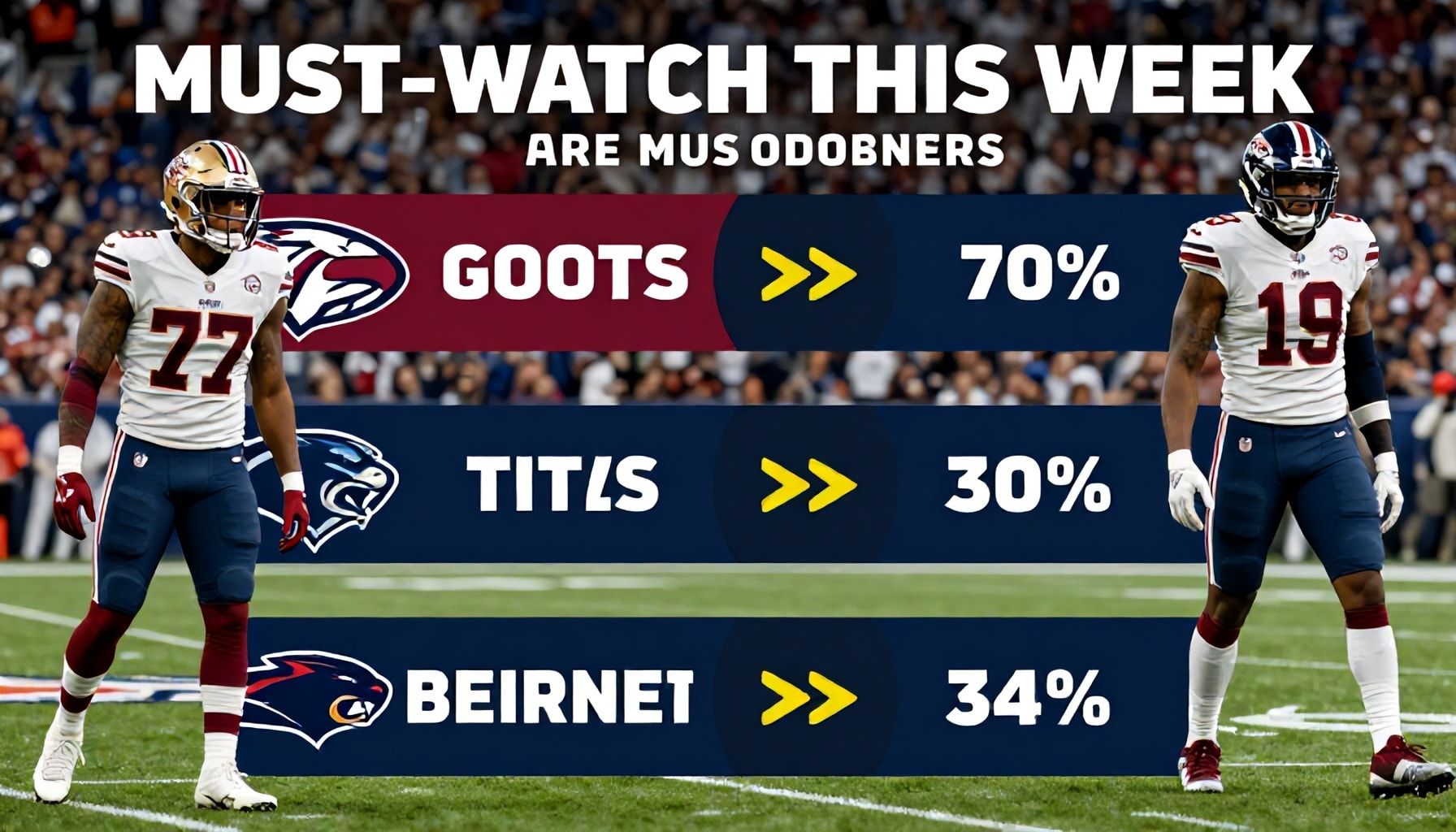 Why These NFL Games This Week Are Must-Watch Showdowns*