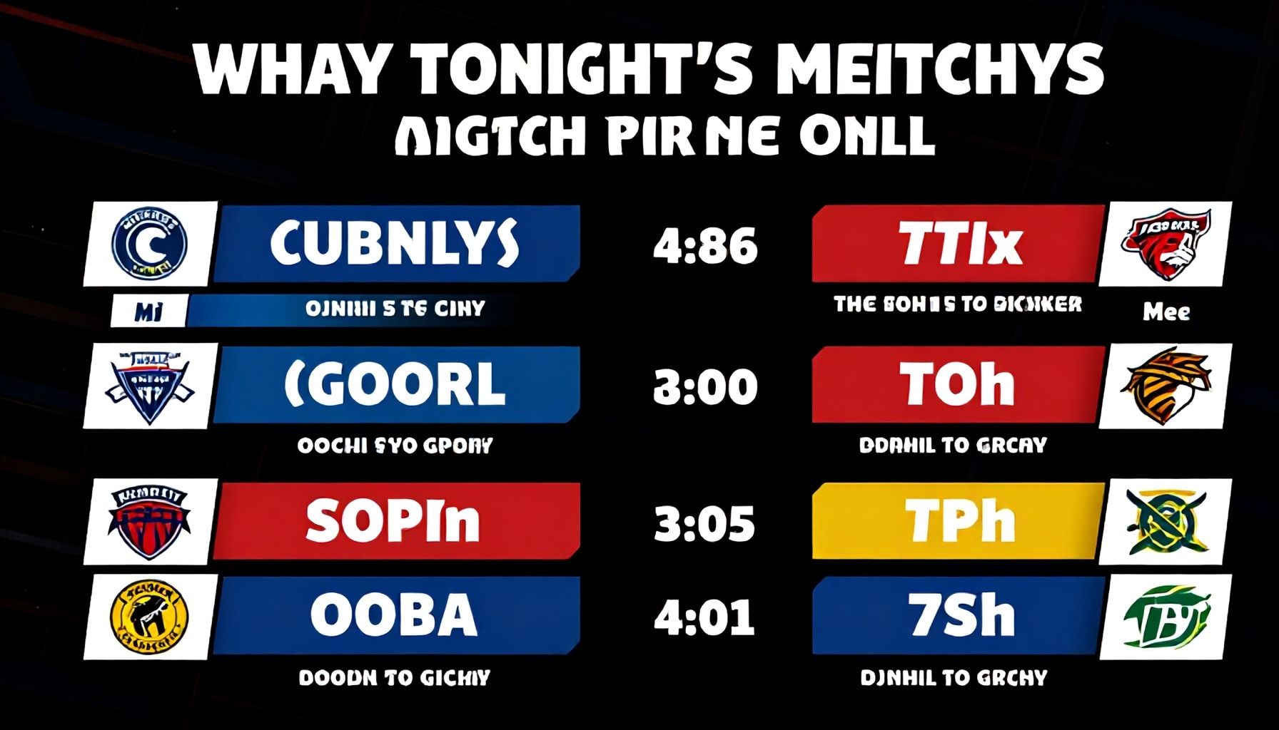 Why Tonight’s Matchups Are the Ones You Can’t Afford to Skip*