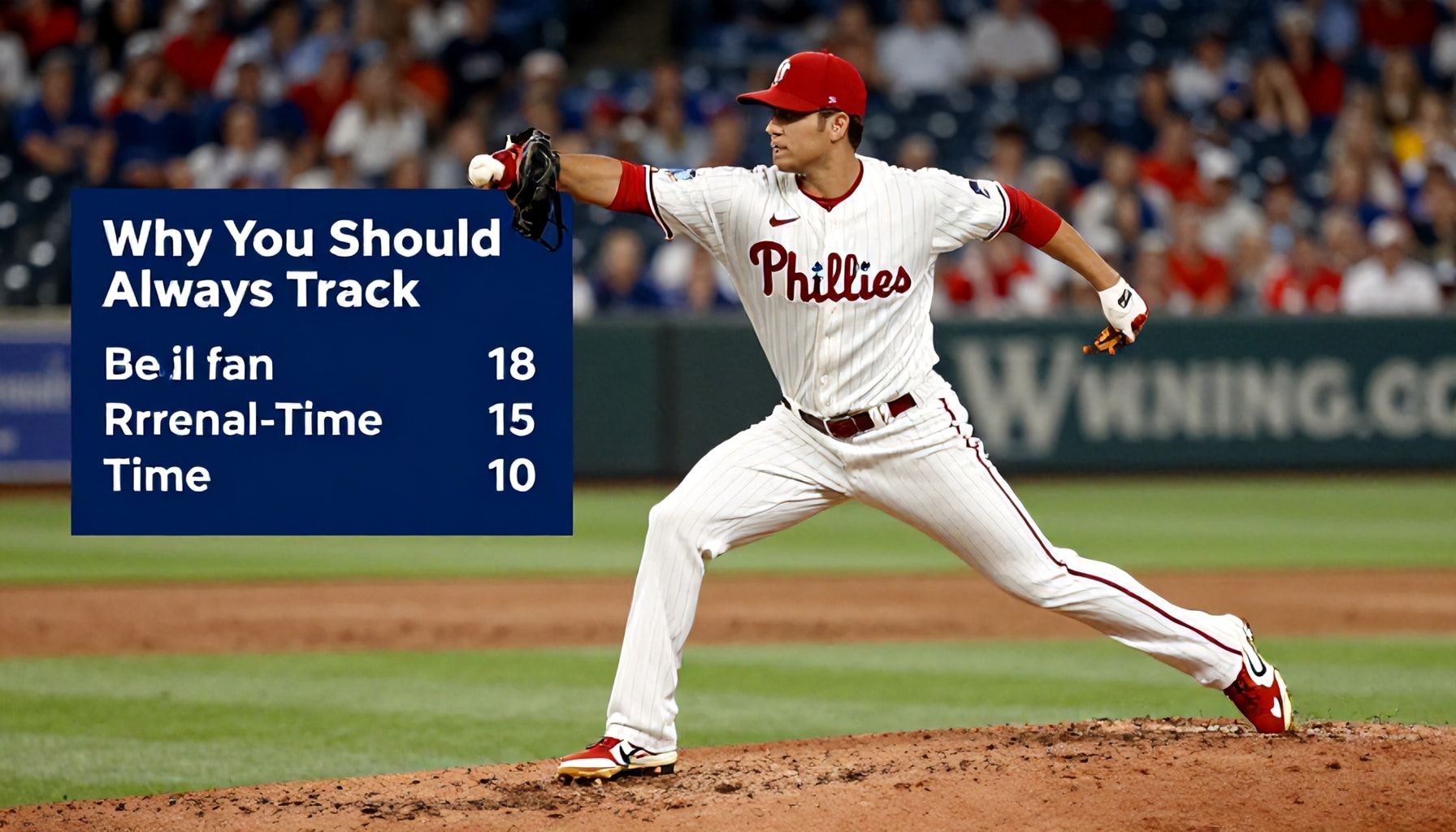 Why You Should Always Track the Phillies' Score in Real-Time*