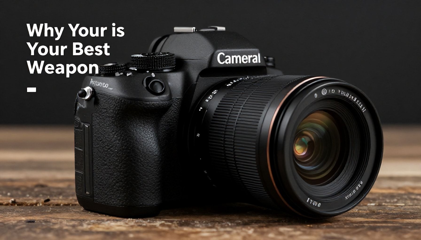 Why Your Camera is Your Best Weapon (And How to Use It Like a Pro)*