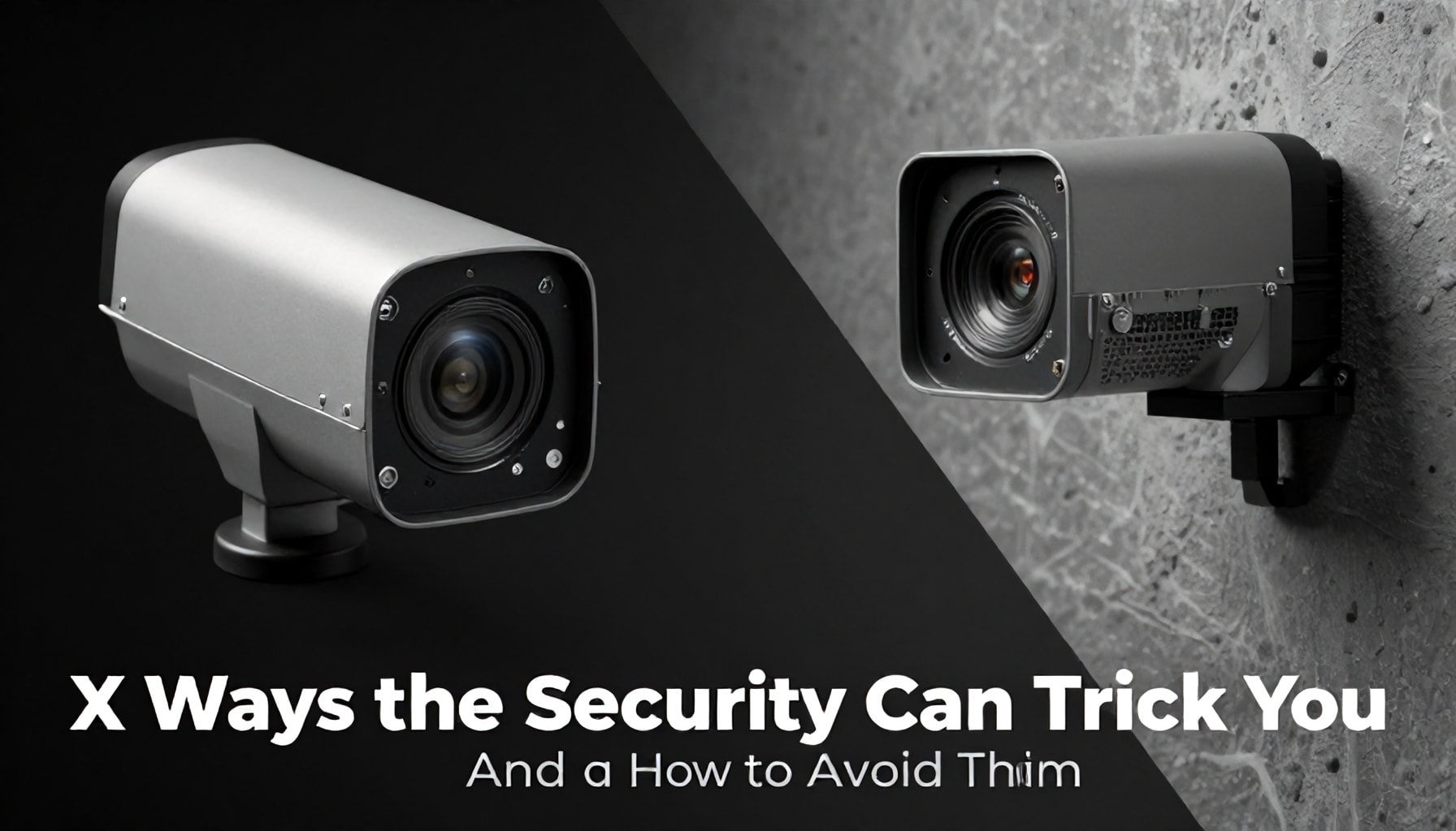 X Ways the Security Cameras Can Trick You (And How to Avoid Them)*