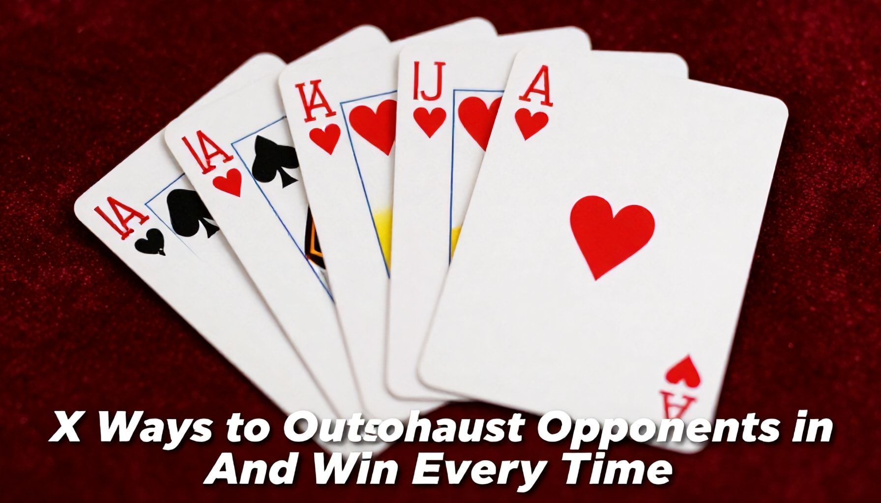 X Ways to Outsmart Opponents in Hearts (And Win Every Time)*