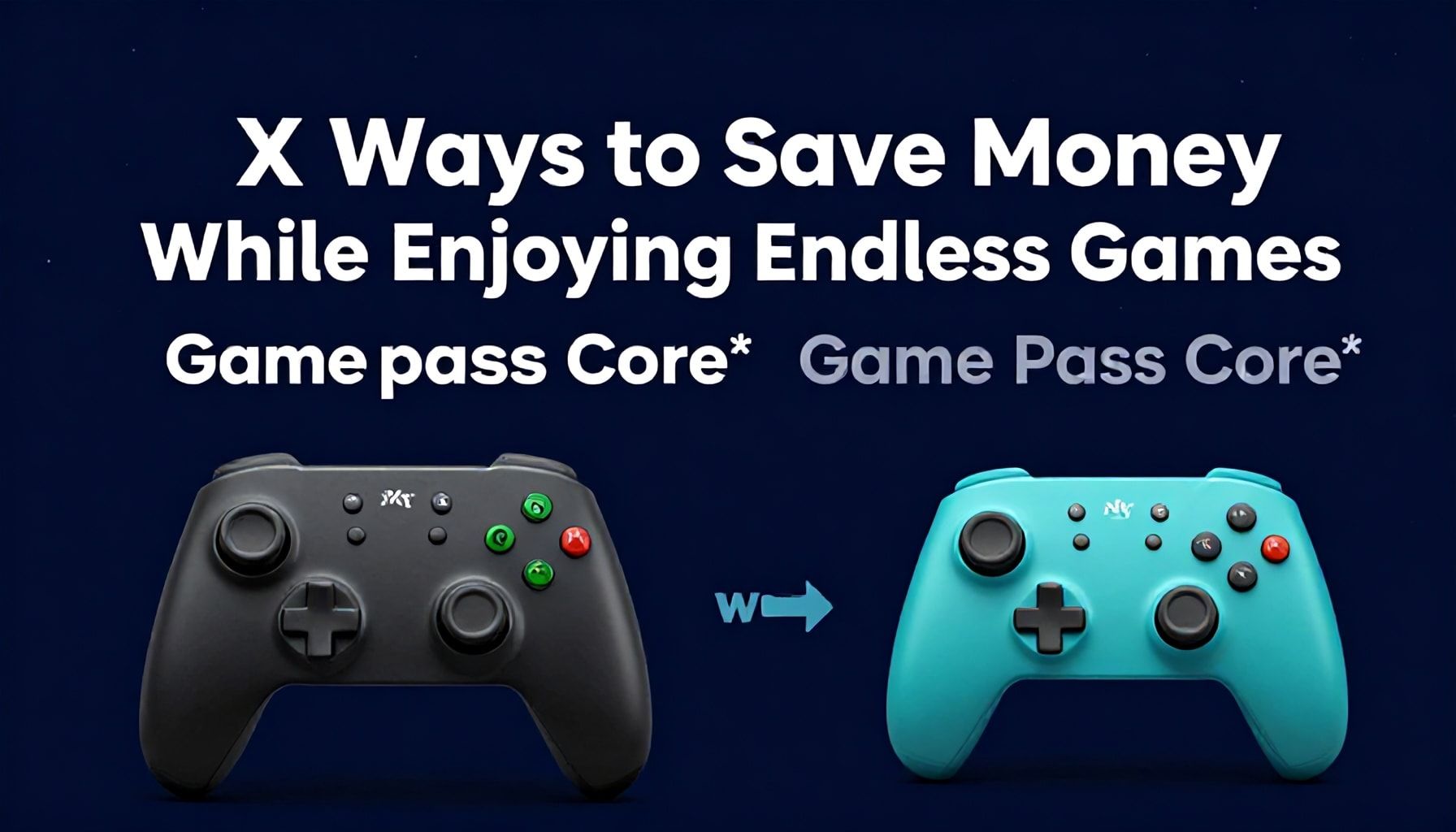 X Ways to Save Money While Enjoying Endless Games with Game Pass Core*