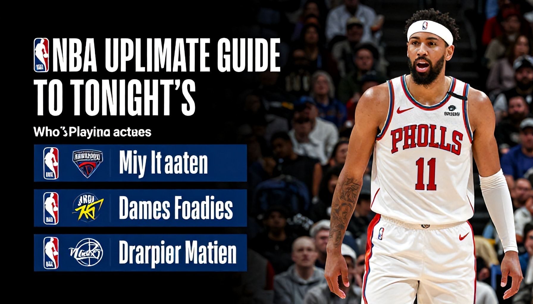 Your Ultimate Guide to Tonight’s NBA Action: Who’s Playing and Why It Matters*