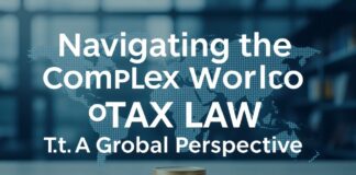 Navigating the Complex World of Tax Law: A Global Perspective