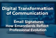 The Digital Transformation of Communication: How Email Signatures Reflect Professional Evolution