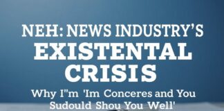 The News Industry's Existential Crisis: Why I'm Concerned and You Should Be as Well