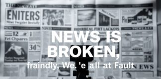 The News Is Broken, and Frankly, We're All at Fault