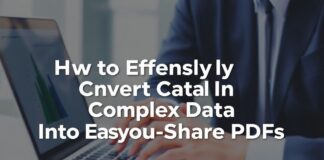 How to Effortlessly Convert Complex Data Into Easy-to-Share PDFs